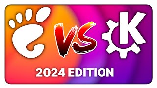 GNOME vs KDE Plasma in 2024 which one is better for Linux beginners [upl. by Adnil]