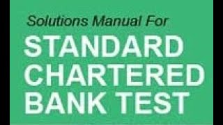 Standard Chartered logical reasoning test [upl. by Ardelis]