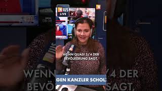 Scholz sucht niemals die Schuld bei sich selbst niuslive birgitkelle [upl. by Toblat278]