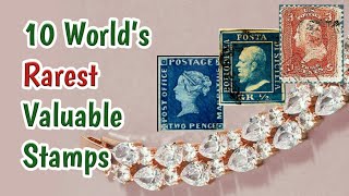 Most Valuable Stamps  10 Rarest Stamps In The World Worth Million Dollars [upl. by Williamson595]