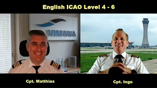 ICAO English Level 4  6  Online Prüfung  Interview mit Cpt Matthias [upl. by Iran]