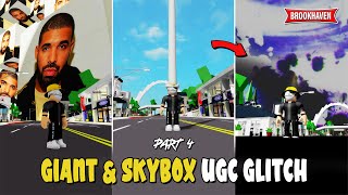 NEW 5 GIANT amp SKYBOX UGC GLITCHBUG Di Brookhaven IDCODES  Roblox Part 4 [upl. by Anavas]