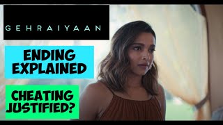 Gehraiyaan Ending Explained  Hindi  Amazon Prime Video [upl. by Syst]