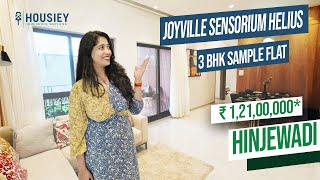 Shapoorji Pallonji Hinjewadi Phase 1  3 BHK Sample Flat Tour  Joyville Sensorium Helius [upl. by Mirisola]