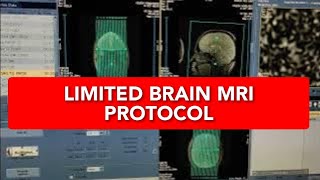 Limited Brain MRI protocol positioning and planning [upl. by Aicarg291]