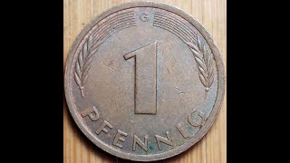 1 Pfennig 1978 Bundesrepublik Deutschland G [upl. by Anelahs]