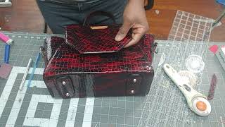 Handbag Restoration Making a Leather Handbag Leather Crafts Tutorial Handmade Leather Handbag [upl. by Bainbridge]