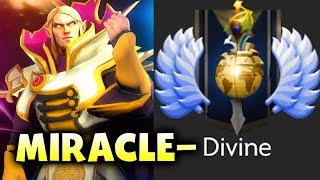 Miracle NEW MMR CALIBRATION  Road to DIVINE DOTA 2 [upl. by Cenac]