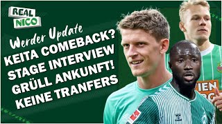 KEITA Comeback Grüll Ankunft  KEINE TRANSFER  Stage Interview [upl. by Enyrehtak]