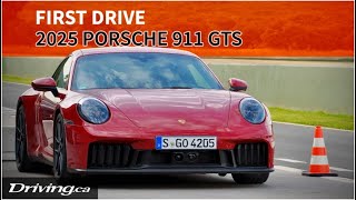 2025 Porsche 911 Carrera 4 GTS  First Drive  Drivingca [upl. by Atires]