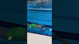 25 METRE SUALTI TEK NEFES SERBEST AYAK ÇALIŞMASI swimming swim sport yüzme sports swimmingpool [upl. by Cagle358]