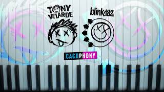 Cacophony blink182 Piano Tribute Prod Tony Velarde [upl. by Deedahs]