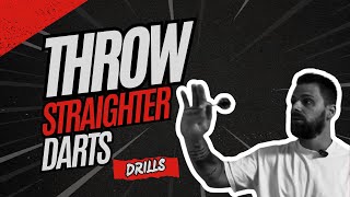 Darts drills guaranteed to make you throw straighter  Throw Straighter Darts  Darts Drills [upl. by Tamis]