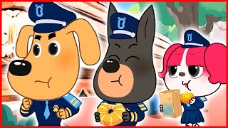 Sheriff Labrador Police Animation My Toy Car is Missing  Coffin Dance Meme Song COVER [upl. by Limay]