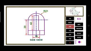 Isometric drawing view to Orthographic viewdsdesidncvtdtedenstiniminsdc [upl. by Ziladnerb]