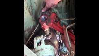 Sullair screw compressor intake valve replacement [upl. by Ahcire]