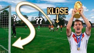 Miroslav Klose VS Amateur Footballers INSANE GOAL [upl. by Dasie]