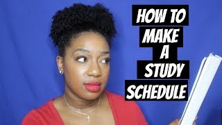 How to make a STUDY SCHEDULE  FearlessRN [upl. by Osnerol45]