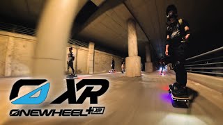 PEV Night Ride  HTX  Onewheel XR [upl. by Arakawa764]