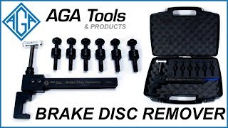 AGA Brake Disc Remover Kit [upl. by Aynna73]