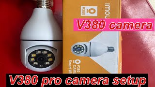 How to setup v380 camerav380wifi camera setupv380 pro setup [upl. by Ackler]