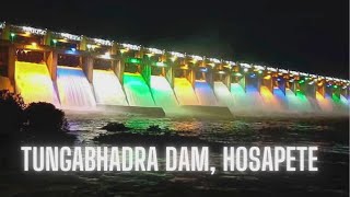 Tungabhadra Dam  T B Dam  Hosapete  Hampi  Tungabhadra River  Backwater  Hospet  Reservoir [upl. by Xirtaeb260]