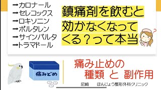 痛み止めの種類と副作用 カロナール ロキソニン ボルタレン 痛み止め [upl. by Yasui]