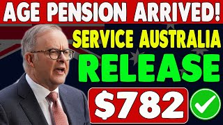 Age Pension 782 Arrived Service Australia Releases New Payment For LowIncome Australians [upl. by Terti322]