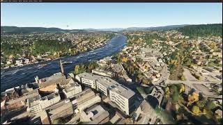 MSFS2020 Porsgrunn Norway WIP PREVIEW [upl. by Ollie]