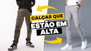 6 estilos de CALÇAS MASCULINAS em ALTA para 2024  MODA MASCULINA [upl. by Ashlie]