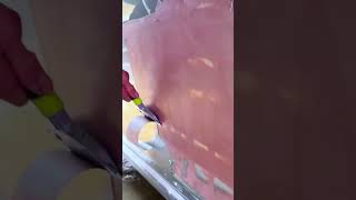 Car paint stripping process craftsman shorts [upl. by Enneillij435]