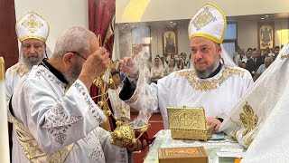 Divine Liturgy w Fr Daoud Lamei 09082024 [upl. by Drofxer]