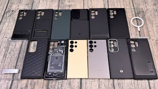 Samsung Galaxy S24 Ultra  Spigen Case Lineup [upl. by Yarezed826]