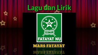 Mars Fatayat NU  Lagu dan Lirik  lagu mars nu dan banom [upl. by Norward]