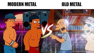 MODERN metal vs OLD metal [upl. by Genni]