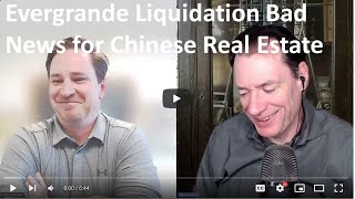 Evergrande Liquidation Bad News for Chinese Real Estate [upl. by Cinda]