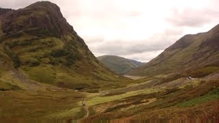 The Battlefields of Glencoe  The Massacre of Glencoe Scotland  European Waterways [upl. by Itsrik]