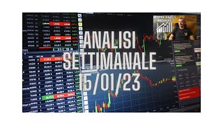 ANALISI SETTIMANALE PRICE ACTION EVOLUTA FOREX INDICI MATERIE PRIME 15012023 [upl. by Tami]