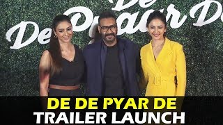 De De Pyaar De Trailer Launch  Ajay Devgn Tabu Rakul Preet Singh  Akiv Ali  Uncut [upl. by Nunciata]