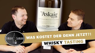 Port Askaig 28 Jahre Whisky Tasting  Simple Sample [upl. by Billye209]