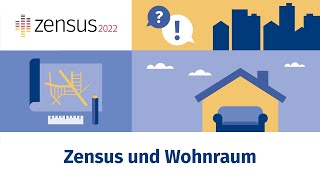 Zensus 2022 und Wohnraum  Offizielles Erklärvideo [upl. by Beverie]