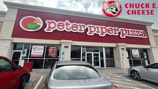 Chuck E Cheese Owns This Arcade Peter Piper Pizza Arcade Tour  Houston Texas [upl. by Ahsonek]