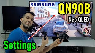 Samsung QN90B Neo QLED Mini LED Mejores Configuraciones de Imagen  Settings [upl. by Vaios]