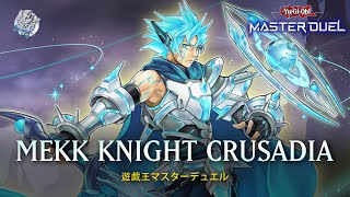 MekkKnight Crusadia  MekkKnight Crusadia Avramax  Ranked Gameplay YuGiOh Master Duel [upl. by Georgie360]