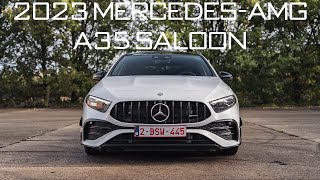 2023 MercedesAMG A35 Berline Review [upl. by Niarbo]