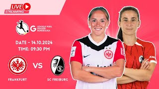 Bundesliga Women 2024 Eintracht Frankfurt vs SC Freiburg  Live Stream [upl. by Aztiley]