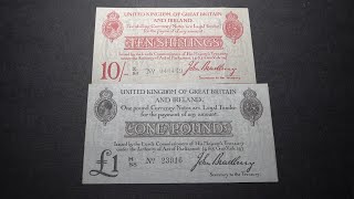 Bank Of England Treasury Notes 2nd Series Worth Over £1000 [upl. by Ailehc373]