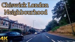 Chiswick London  Dashcam 4K Short Tour [upl. by Tsan]