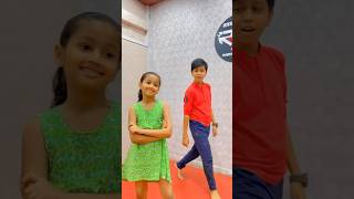 Dhinka Chika Dance by Swayam and Rajvee  Rising Stars shorts [upl. by Nhguahs]