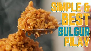 Bulgur Pilavı Bulgur Pilaf Recipe A Must Try Turkish SUPERFOOD is SO Simple and Delish [upl. by Atinit997]